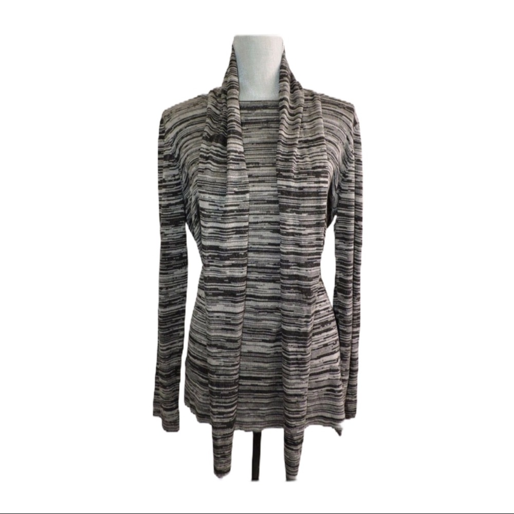 Cable & Gauge Gray Sweater Large